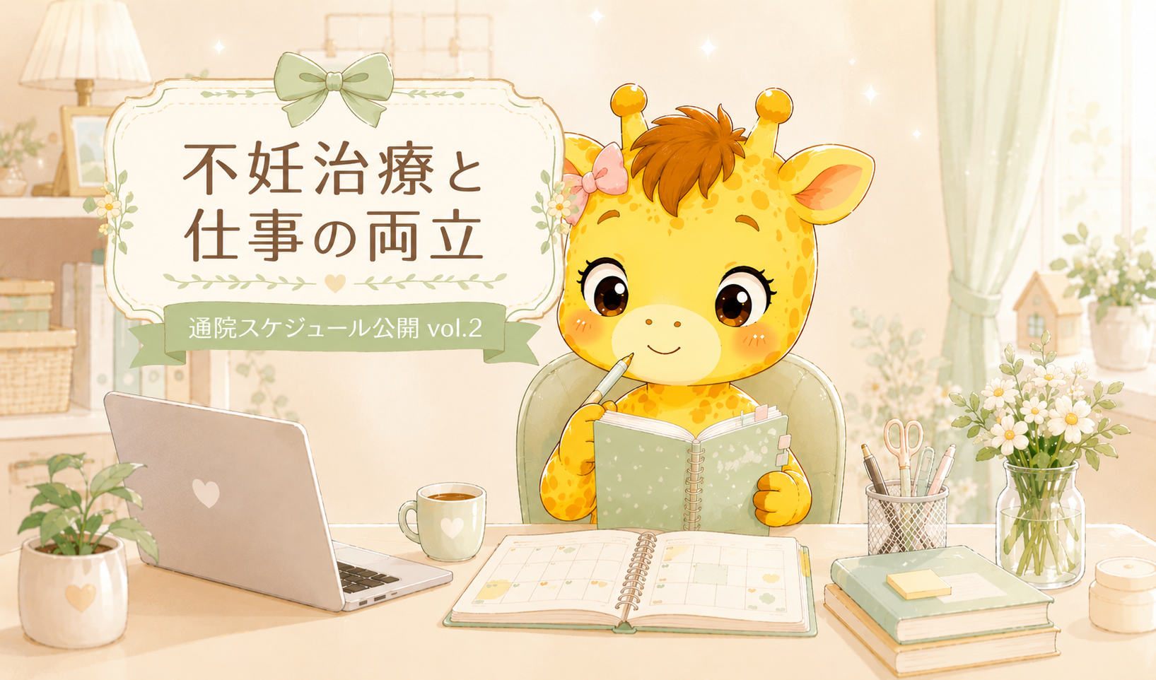 不妊治療のスケジュール公開｜採卵2回目【体外受精・顕微授精】仕事との両立
