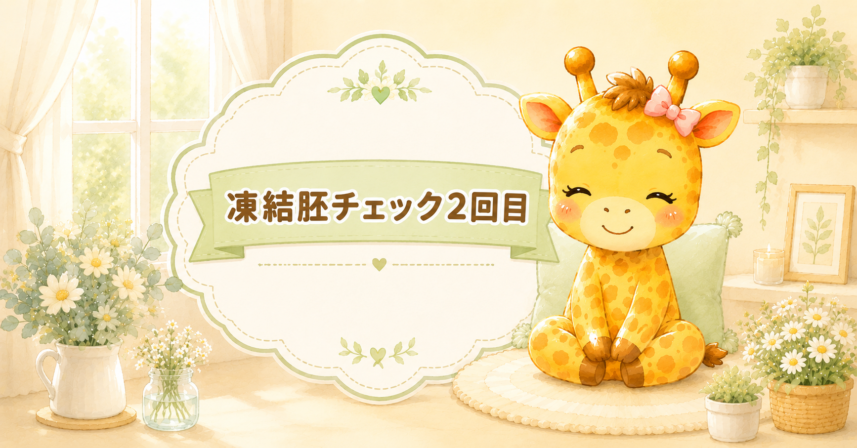 #11 凍結胚チェック2回目｜胚盤胞が1個できました