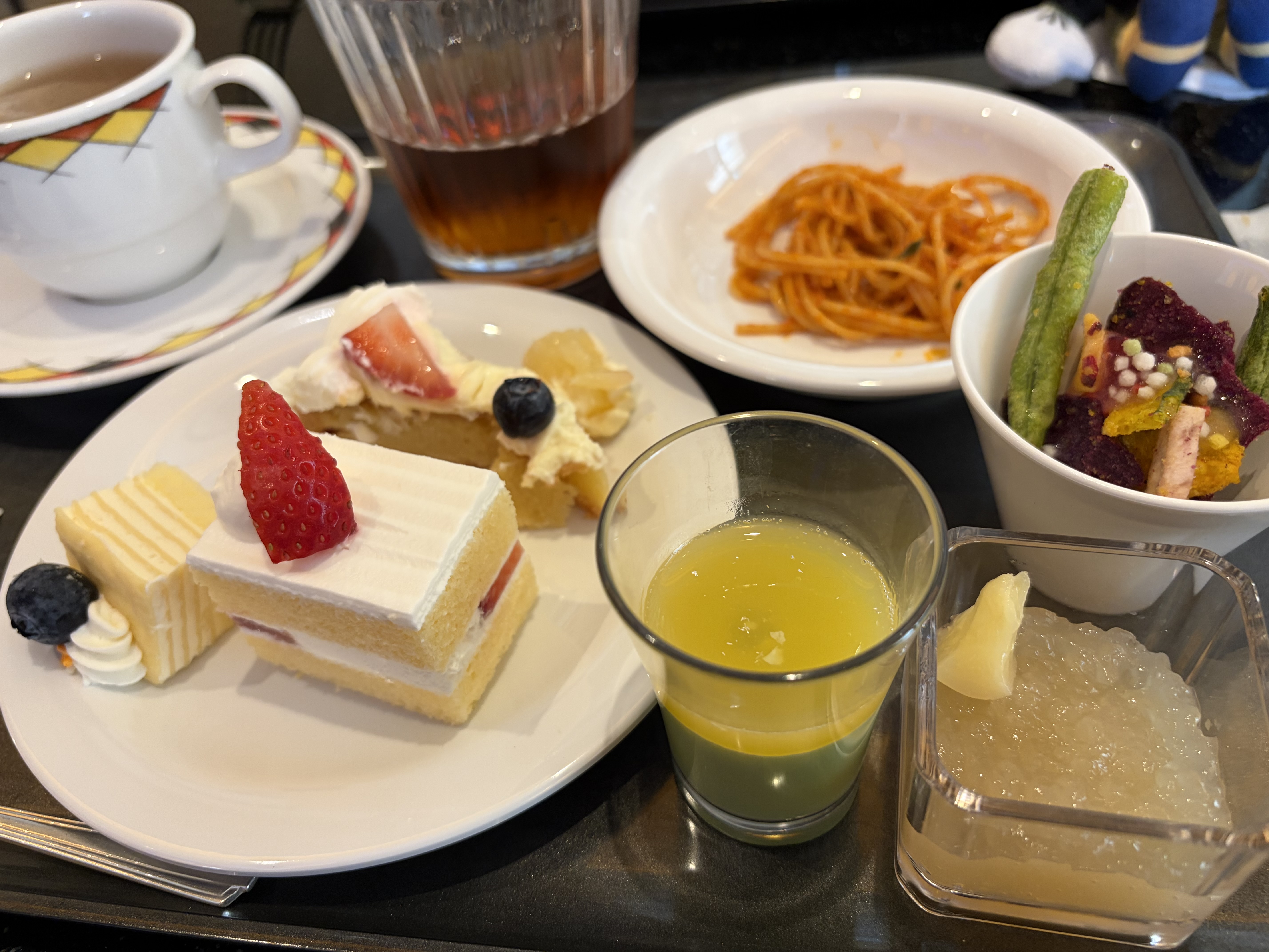 1位の桜エビのトマトソースパスタ