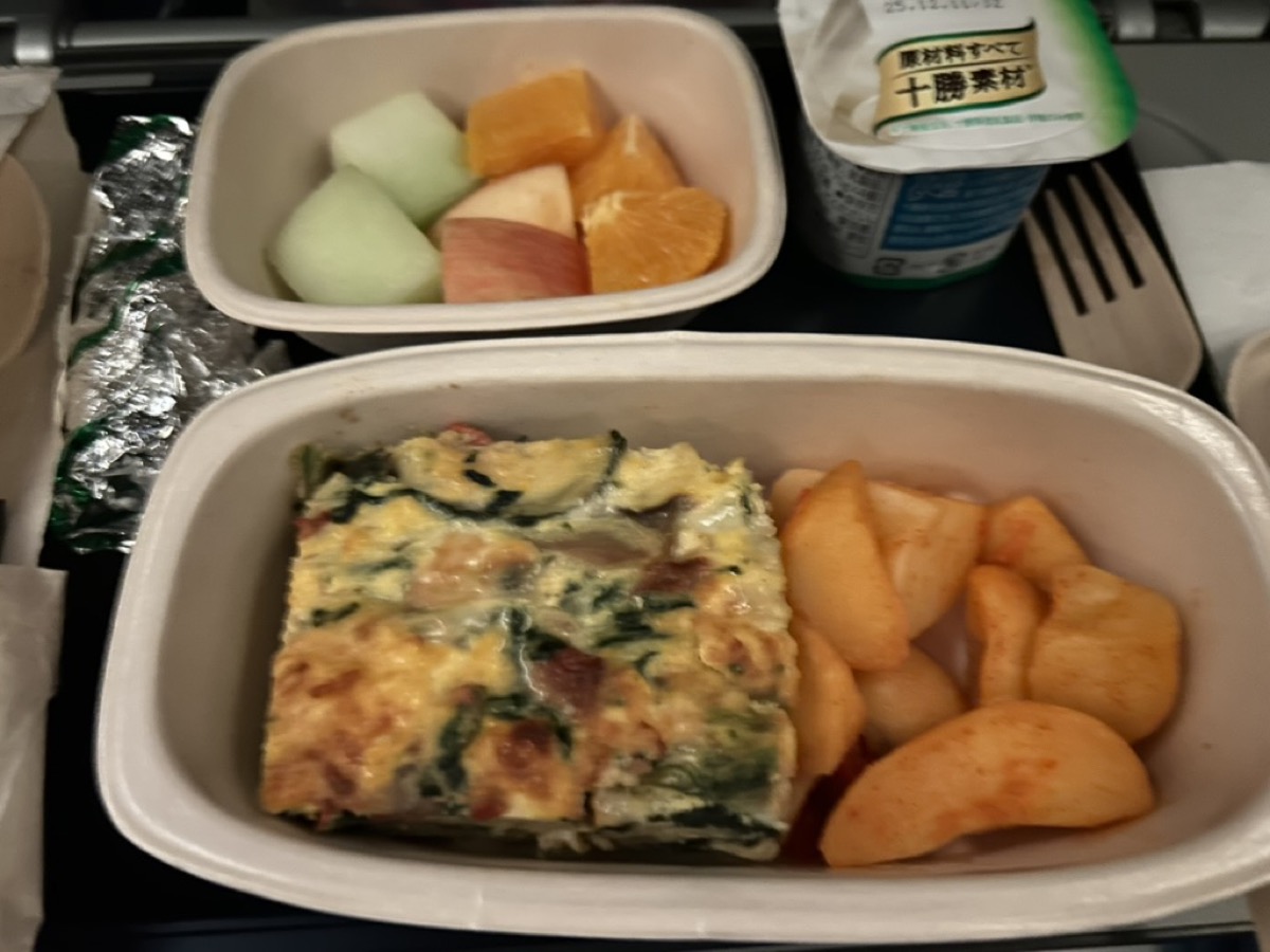 機内食 朝食